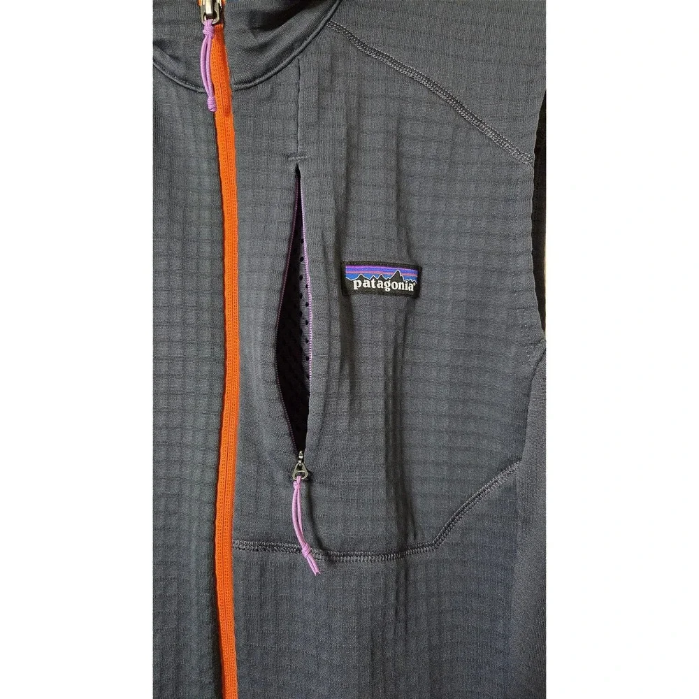 Patagonia Womens R1 Polartec Grid Fleece Vest Outdoor Gorpcore Hiking Layer Lrg - Picture 7 of 10